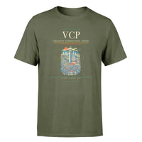 Thumbnail for Campinas Airport (VCP) Premium T-Shirt Green Army