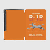 Thumbnail for B-1B Lancer design on orange samsung tablet tablet case