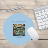 Thumbnail for VINTAGE G4497 - The Paddy Reflection Roads - Designed Mouse Pads design on lightblue round