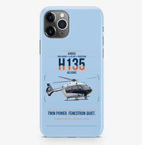 Thumbnail for Airbus H135 design on light blue magsafe iphone case, for iPhone Pro Max