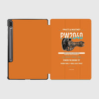 Thumbnail for PW2040 design on orange samsung tablet tablet case