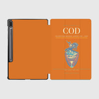 Thumbnail for Yellowstone Regional Airport (COD) design on orange samsung tablet tablet case