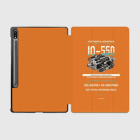 Thumbnail for IO-550 design on orange samsung tablet tablet case