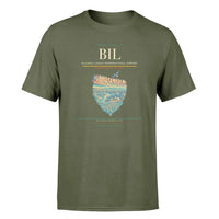 Thumbnail for Billings Airport (BIL) Premium T-Shirt Green Army