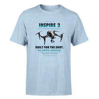 Thumbnail for DJI Inspire 2 design on light blue single side