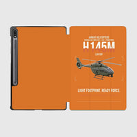 Thumbnail for Airbus Helicopters H145M LUH SOF design on orange samsung tablet tablet case