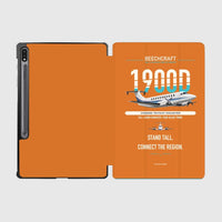 Thumbnail for Beechcraft 1900D design on orange samsung tablet tablet case