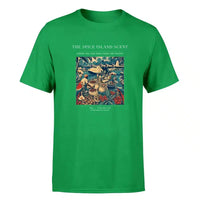 Thumbnail for VINTAGE G4279 - The Spice Island Scent - Premium T-Shirt design on green premium t shirt