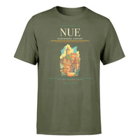 Thumbnail for Nuremberg Airport (NUE) T-Shirt single-side front print in Green Army | nuremberg-airport-nue-double-side-t-shirt