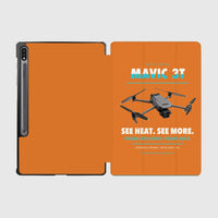 Thumbnail for DJI Mavic 3 Thermal design on orange samsung tablet tablet case