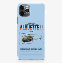 Thumbnail for Sud Aviation SE 3130 Alouette II design on light blue magsafe iphone case, for iPhone Pro Max