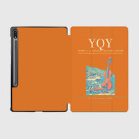 Thumbnail for Sydney–J.A. Douglas McCurdy Airport (YQY) design on orange samsung tablet tablet case