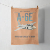 Thumbnail for A-6E Intruder design on orange towel