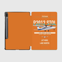 Thumbnail for Tecnam P2012 STOL design on orange samsung tablet tablet case