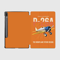 Thumbnail for Boeing P-26A Peashooter design on orange samsung tablet tablet case