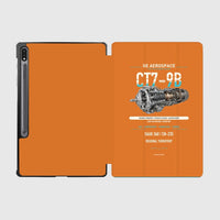 Thumbnail for CT7-9B design on orange samsung tablet tablet case