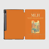 Thumbnail for EuroAirport Basel-Mulhouse-Freiburg (MLH) design on orange samsung tablet tablet case
