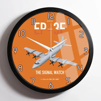 Thumbnail for EP-3E ARIES II design on orange framed wall clock