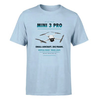 Thumbnail for DJI Mini 3 Pro design on light blue single side