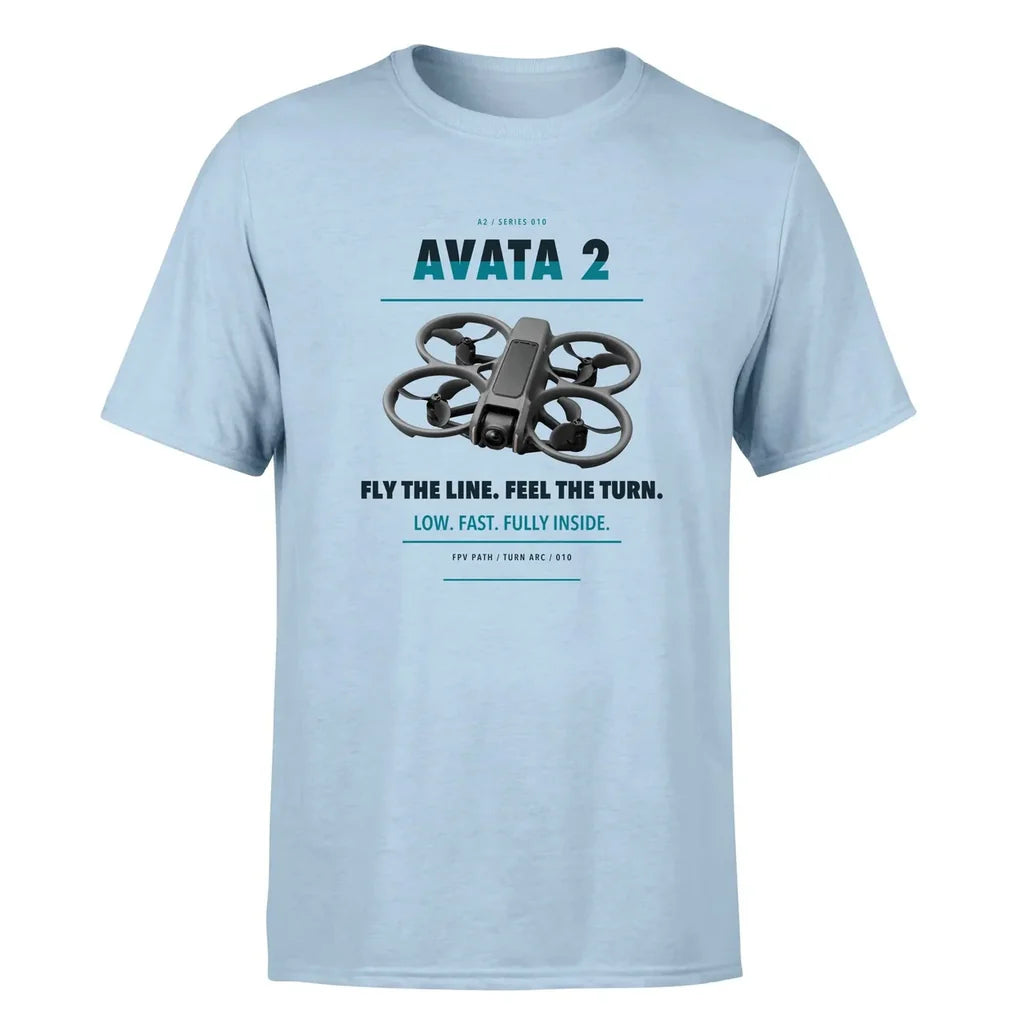 DJI Avata 2 design on light blue single side
