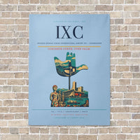 Thumbnail for Shaheed Bhagat Singh International Airport IXC — Chandigarh vertical canvas print - no frame - light blue background