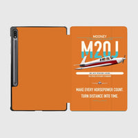 Thumbnail for Mooney M20J 201 design on orange samsung tablet tablet case
