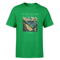 Thumbnail for VINTAGE G4196 - The Mountain Strip - Premium T-Shirt design on green premium t shirt
