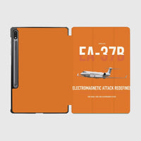 Thumbnail for EA-37B Compass Call design on orange samsung tablet tablet case