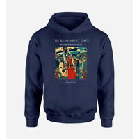 Thumbnail for VINTAGE G4124 - The Red Carpet Gate - Premium Hoodie design on navyblue premium