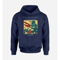 Thumbnail for VINTAGE G4451 - The Grain Elevator Waypoint - Premium Hoodie design on navyblue premium