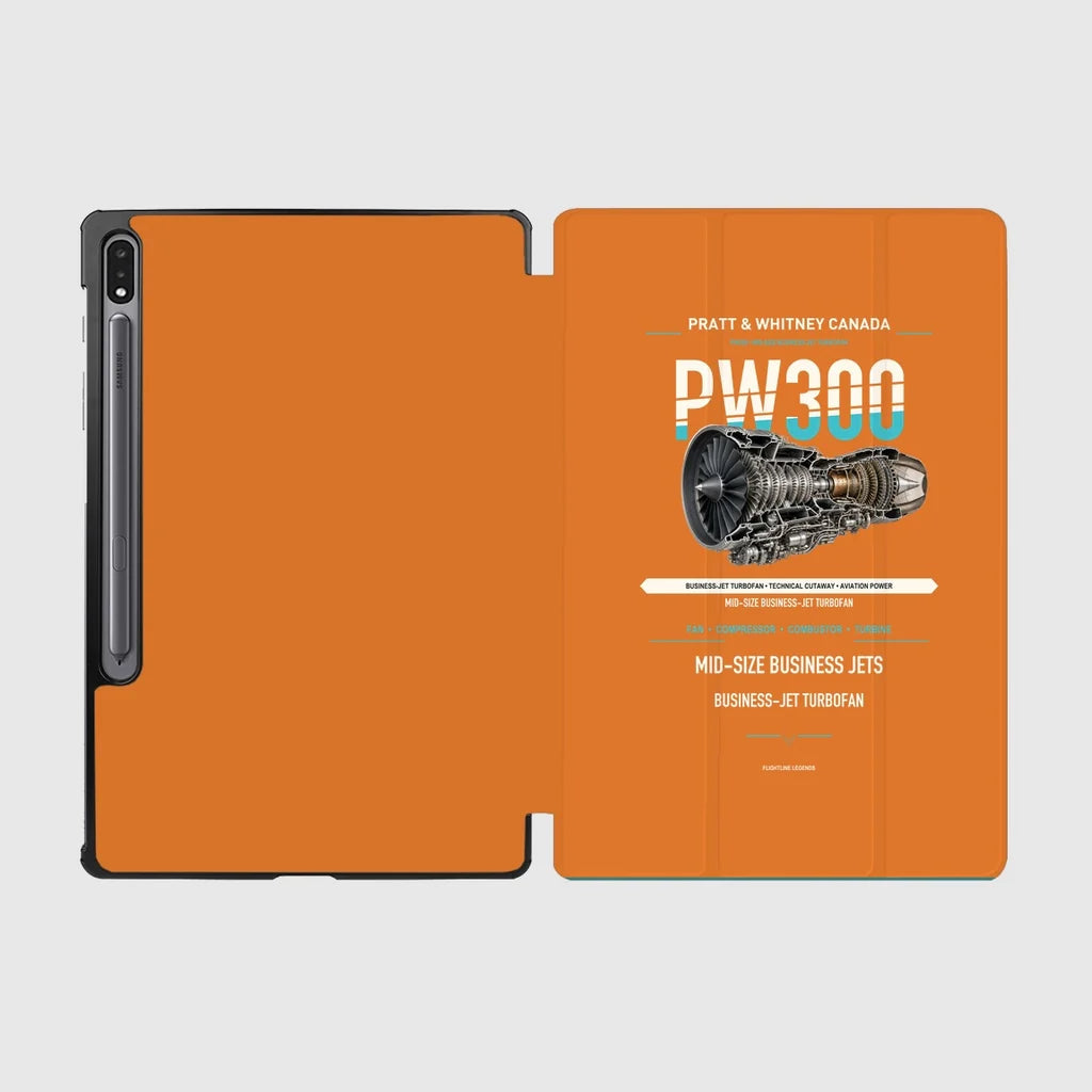 PW300 design on orange samsung tablet tablet case