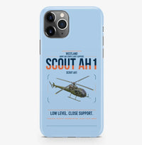 Thumbnail for Westland Scout AH1 design on light blue magsafe iphone case, for iPhone Pro Max