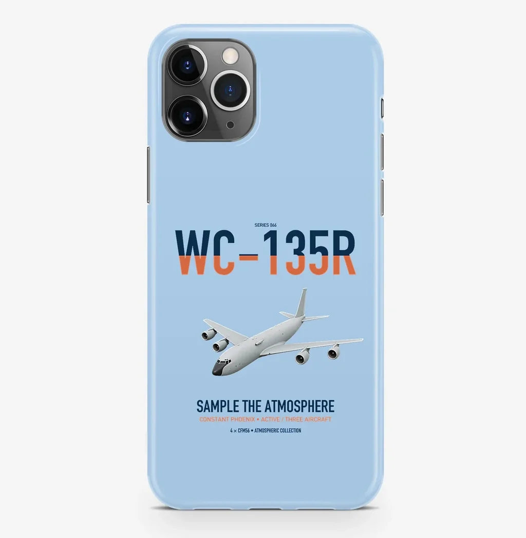 WC-135R Constant Phoenix design on light blue magsafe iphone case, for iPhone Pro Max