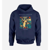 Thumbnail for VINTAGE G4515 - The Hospital Flight South - Premium Hoodie design on navyblue premium
