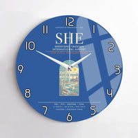 Thumbnail for Shenyang Taoxian International Airport SHE Wall-Clock No-Frame - Blue