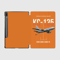 Thumbnail for KC-135 STRATOTANKER design on orange samsung tablet tablet case