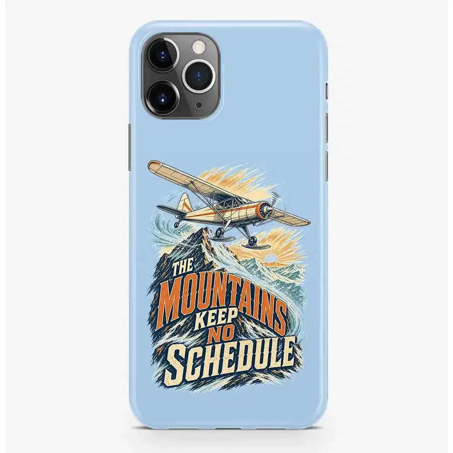 SIGNAL 643 - The Mountains Keep No Schedule - MagSafe iPhone Pro Max design on light blue magsafe iphone pro max