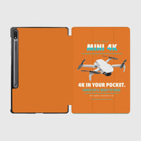 Thumbnail for DJI Mini 4K design on orange samsung tablet tablet case