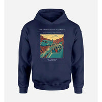 Thumbnail for VINTAGE G4493 - The Observation Car Rival - Premium Hoodie design on navyblue premium