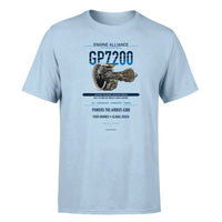Thumbnail for GP7200 design on light blue single side