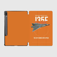 Thumbnail for Saab J 35F Draken design on orange samsung tablet tablet case