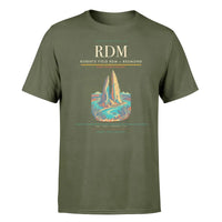 Thumbnail for Roberts Field (RDM) T-Shirt single-side front print in Green Army | roberts-field-rdm-double-side-t-shirt