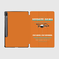 Thumbnail for Fotokite Sigma design on orange samsung tablet tablet case
