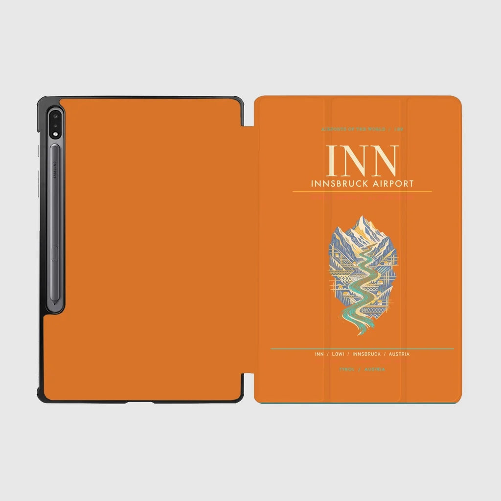 Innsbruck Airport INN - Inn Valley Alpine Weave - Orange