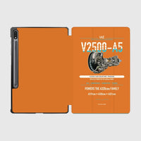 Thumbnail for V2500-A5 design on orange samsung tablet tablet case