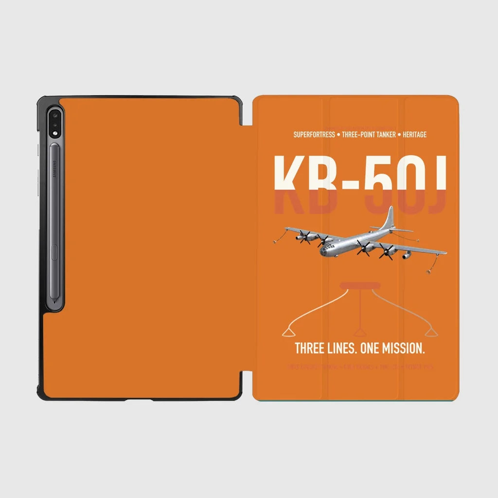KB-50J Superfortress design on orange samsung tablet tablet case