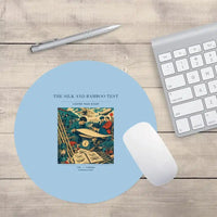 Thumbnail for VINTAGE G4326 - The Silk And Bamboo Test - Designed Mouse Pads design on lightblue round