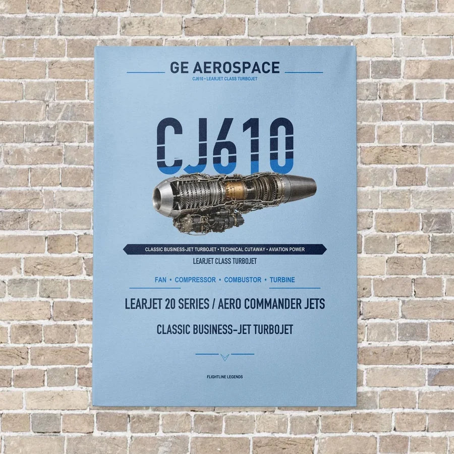 CJ610 vertical canvas print - no frame - light blue background