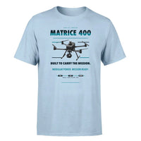 Thumbnail for DJI Matrice 400 design on light blue single side