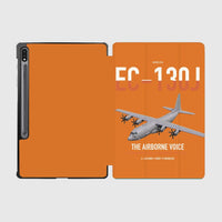 Thumbnail for EC-130J Commando Solo III design on orange samsung tablet tablet case